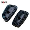 For Bmw 1 2 3 4 5 6 7 Series X1 X3 X4 X5 X6 X7 F10 F20 F30 G20 G30 G01 F15 F16 G02 G05 F34 Abs Carbon Fiber Car Key Case Cover