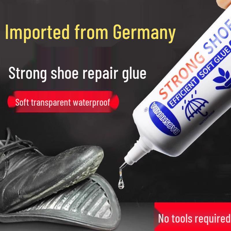 Waterproof Shoe Repair Glue: All-Purpose Strong Adhesive for Mending and Sticking Shoe Soles.