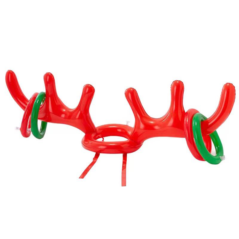PVC Inflatable Antler Ring Toss Game Toy In Stock