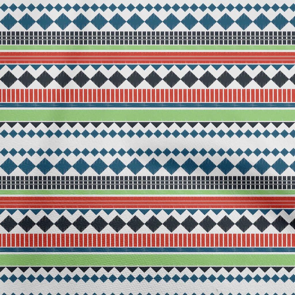 oneOone Bavlněná flex látka tmavě broskvová geometrická šicí látka na metráž s potiskem, šicí potřeby na oblečení, 40 palců