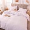 White Cotton Bedding Set 4 Piece Hotel Motel Linen 1.5m 1.8m 2.0m Beds Modern Minimalist