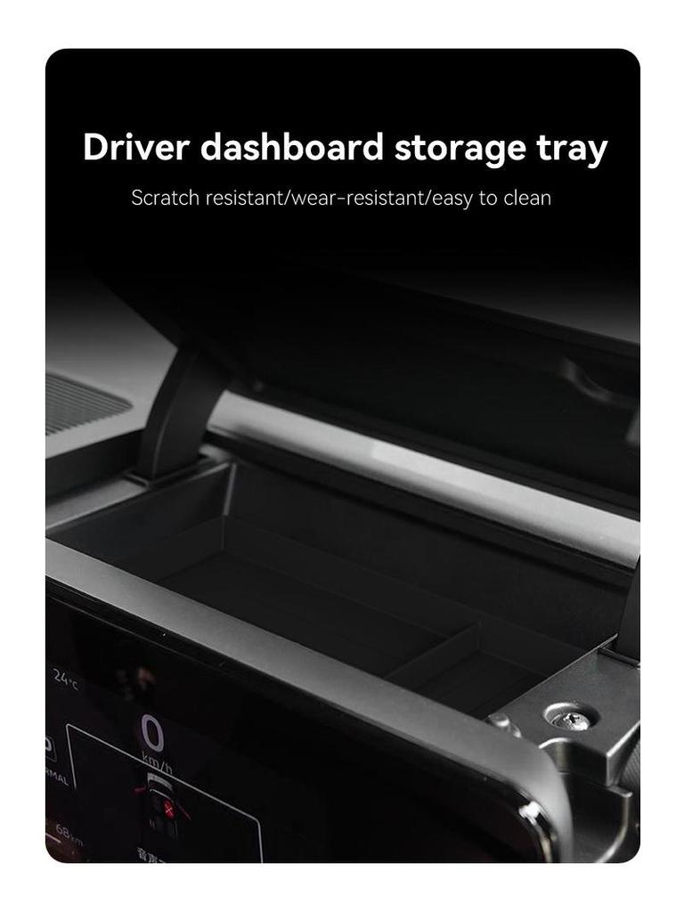Silicone Dashboard Tray for Delica Mini Driver's Side - Car Organizer