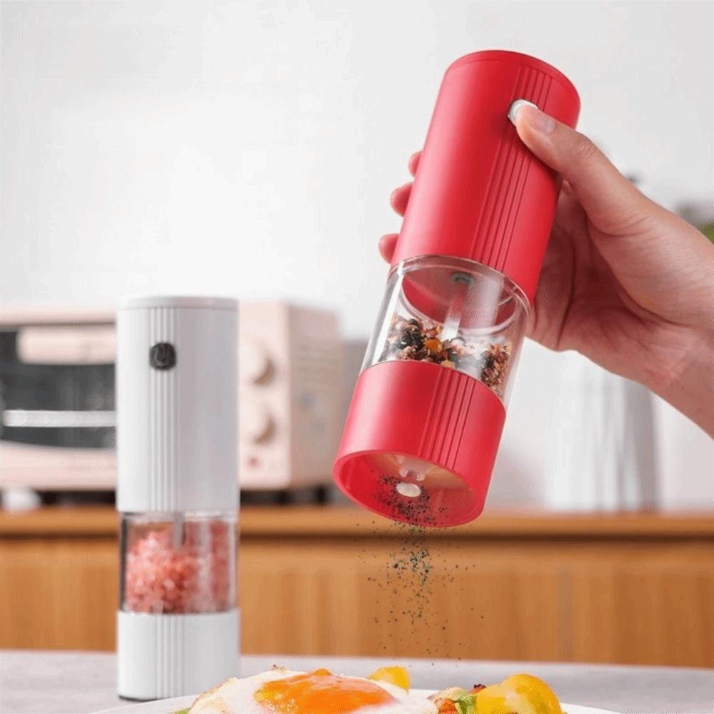 Adjustable Coarseness Electric Salt Grinder Sturdy Grinding Core Large Capacity Pepper Grinder Automatic Working Mode