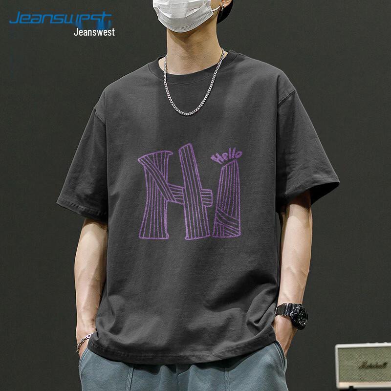 Jeanswest Men s Cotton Short Sleeve Round Neck T-Shirt XL