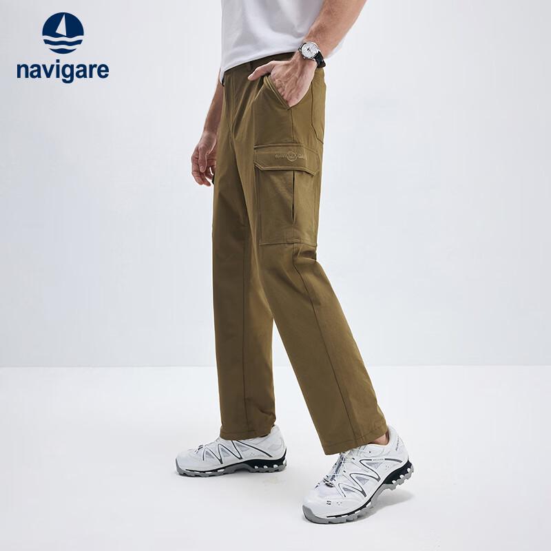 

Navigare Men s Cool-Feel Outdoor Cargo Straight Leg Pants 36
