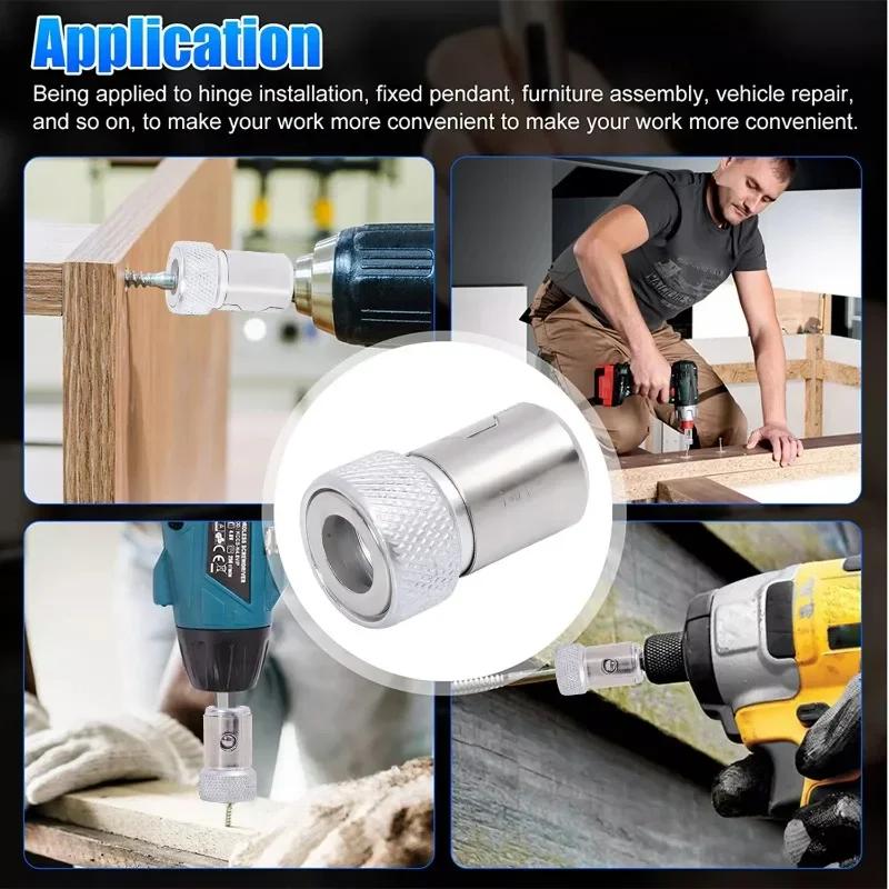 Magnetic Ring Screwdriver Bit Holders Cross Phillips Magnet Strong Magnetizer Removable Part Adapter Screw Driver Power Tools