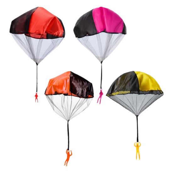 Juguete de Paracaídas con Figura de Soldado Paracaídas para Niños Sin Enredos para Juego al Aire Libre Promueve la Coordinación Mano-Ojo Juguete de Paracaídas Fácil de Lanzar y Atrapar