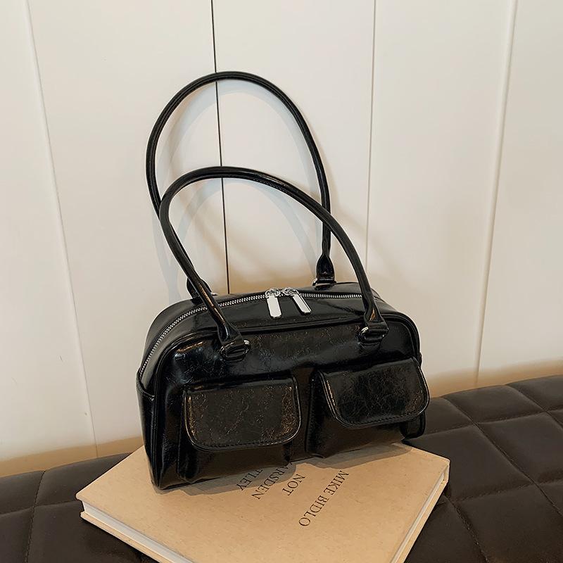 PU large capacity shoulder bag women's new trendy underarm bag versatile tote bag