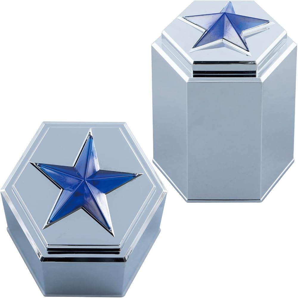 Jet Inoue Nut Cover Kira 41mm Set of 6 Blue