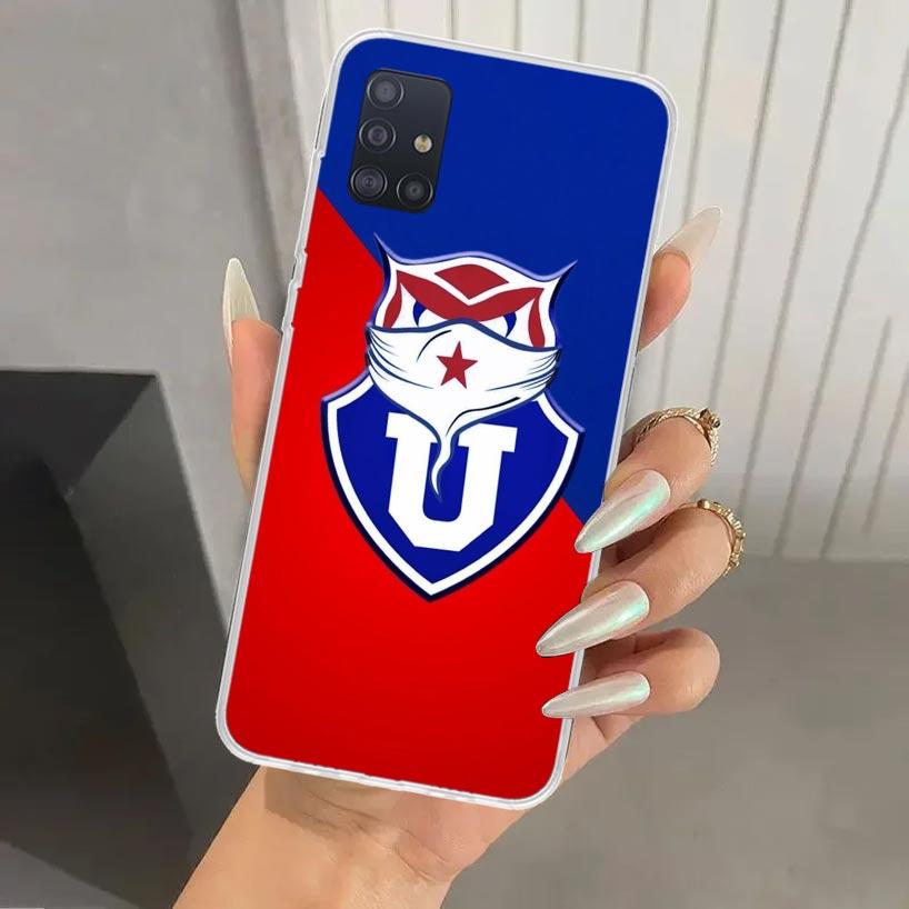De Chile U-University Logo Phone Case for Samsung Galaxy A52 A32 A22 A12 A02S A50S A30S A10S Note 20 Ultra 10 Plus S10 A31 A20 A