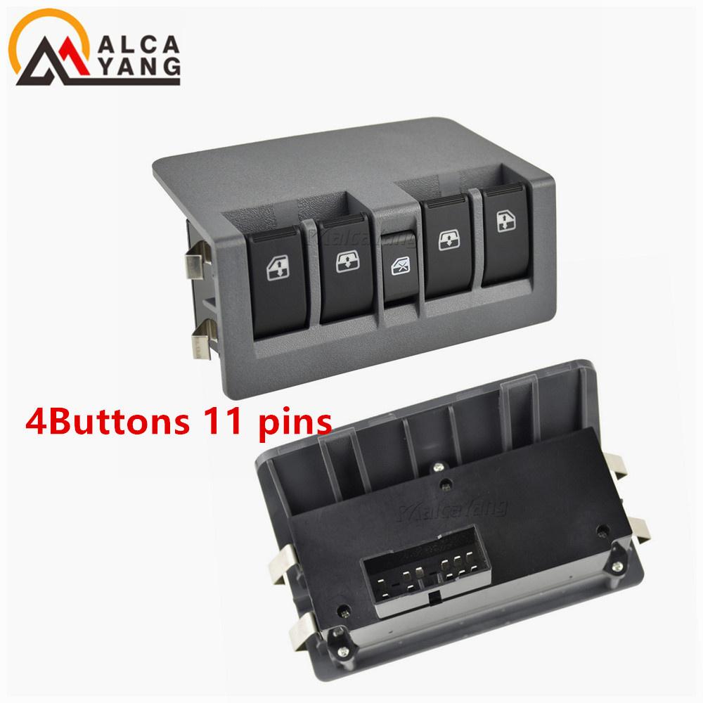 High quality Window Lifter Control Switch for Chevrolet Sail 2010-2014 2Buttons 4Buttons OEM#9005042