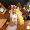 Creative Yellow Duck Keychain: Cute Animal Bag Pendant & Car Ornament