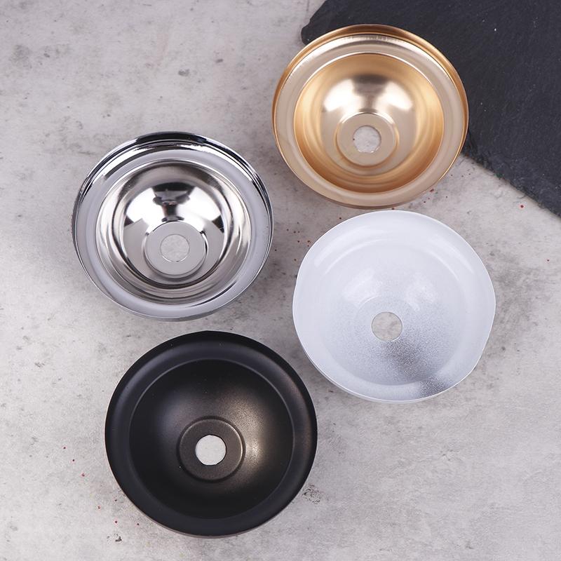 5 Pezzi Piccolo Copricielo Copertura Convessa Copertura Decorativa Fai da Te Foro Centrale 10Mm Lampada da Soffitto Lampada da Parete Lampada da Tavolo Lampada a Sospensione