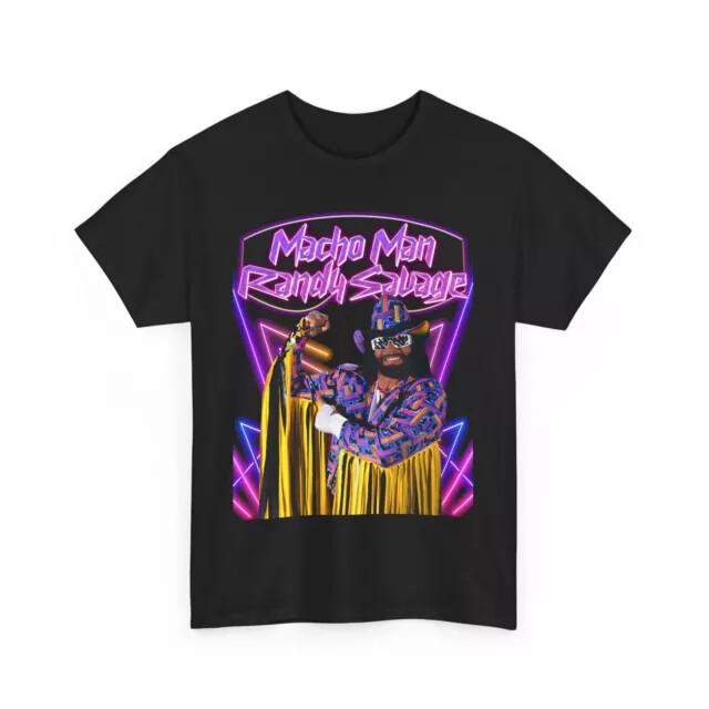 

Macho Man Randy Savage Tshirt. Available in multiple colors. Unisex T-Shirt XXL