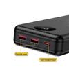 6*18650 Power Bank Bateriový Box Duální USB Typ C Nabíjecí Skořepina s kempingovými světly 20000mAh Externí Pouzdro Power Banky Úložný Box na Nabíjení Baterií