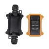 Waterproof Outdoor External 2 Way lP68 Electrical Junction Box Underground Cable Line Wires Power Cord Connector Protection 12V