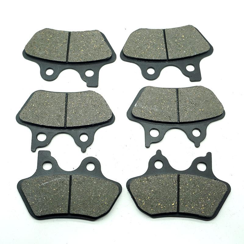 Motorcycle Front Rear Brake Pads for HARLEY DAVIDSON FLHTi Electra Glide Standard 2000-2004 FLTR FLTRi VRSCA 2002-2005 VRSCB
