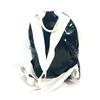 CHANEL LA PAUSA Bag Backpack Bicolor Backpack PVC Black/White