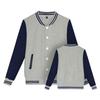 Solid Color Jacket Baseball Clothing Workwear Baseball Shirt Women's Cardigan Coat