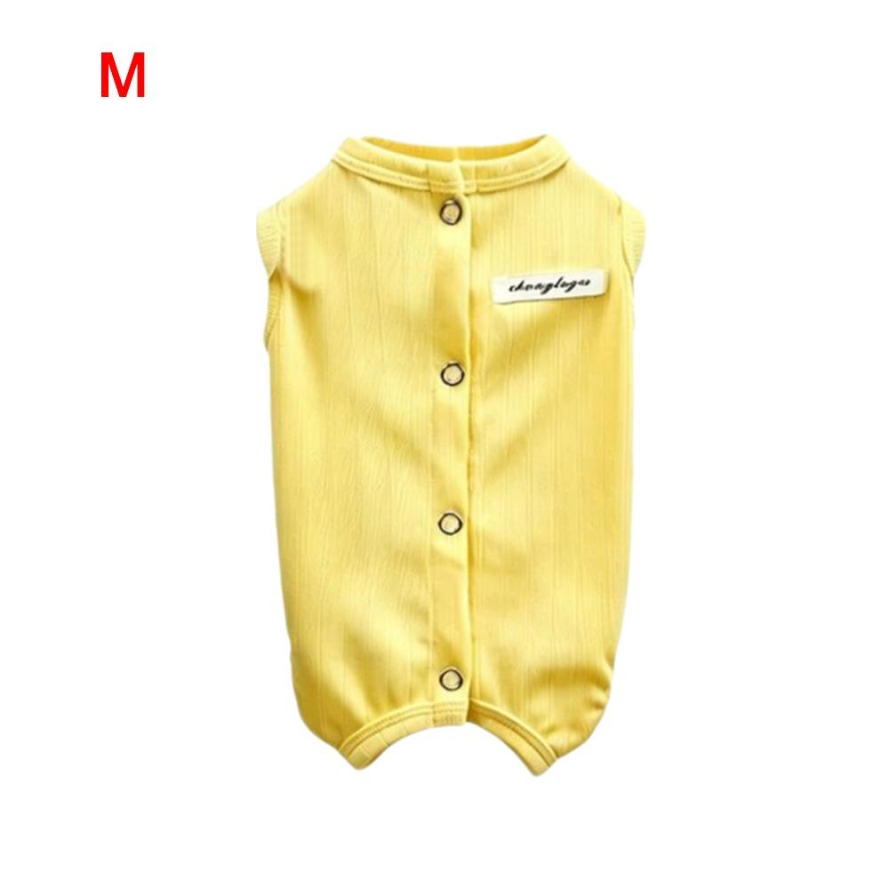 Wrapped Design Pet Onesie Full-Body Design Dog Clothes Spring Dog Belly Jumpsuit Yorkshire Puppy
