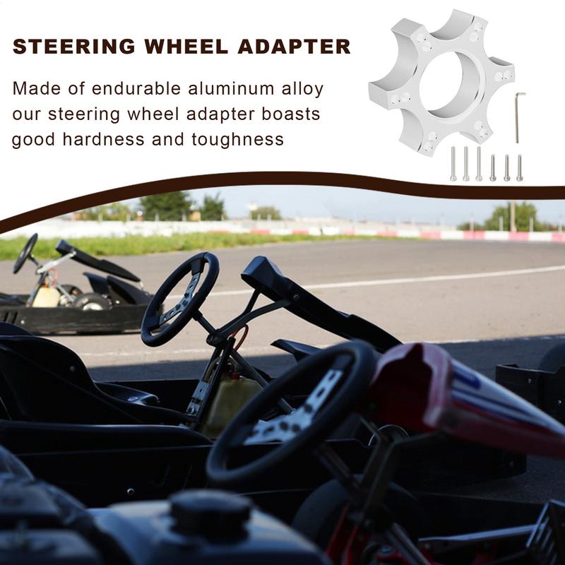 Steering Wheel Hub Racing Modification Device Easy Installation Heightening Accessories Quick Release Hub Adapter Hub Adapter
