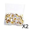 2x200x Flat Back Push Pins Pushpins Cork Boards Thumb Tacks for School Notice White , White, 2