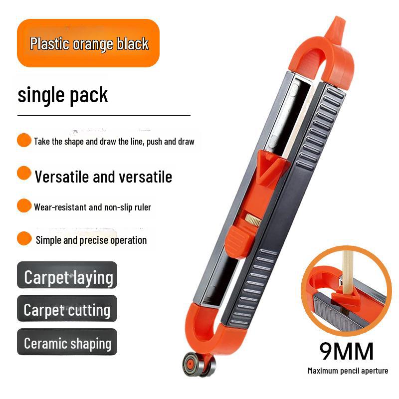 

Multi-Function Contour Profiling Gauge for Tile & Woodworking