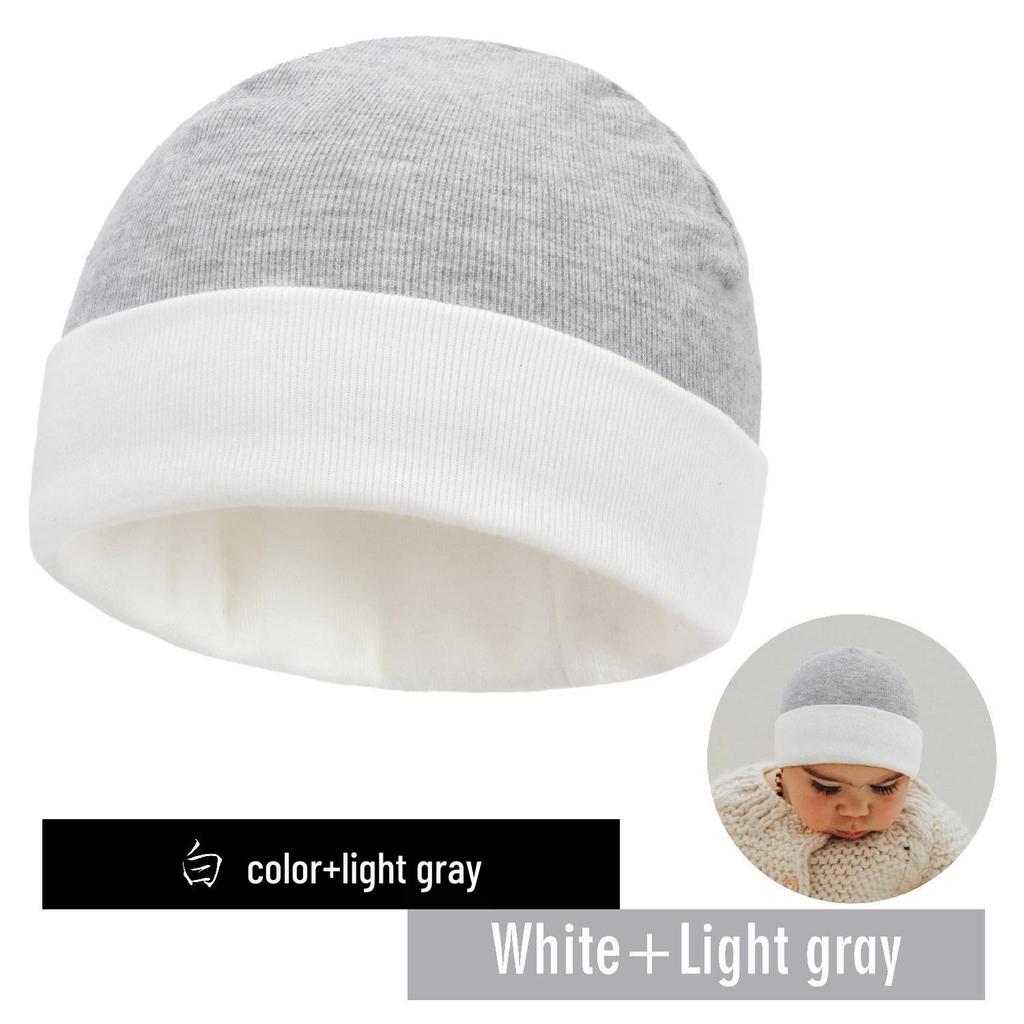 Matching Color Brushed Cap for Newborns: Spring, Autumn & Winter Styles, Double Size, 28 Colors