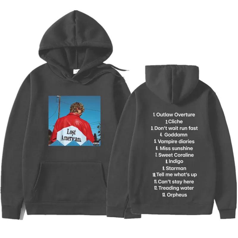 Mgk Lost Americana Po Hoodie Ndy Harajuku Lon