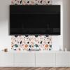 Panel Winylowy Samoprzylepny Z Nadrukiem Do Salonu 120X60 Cm Abstrakcyjny Wzór Kamieni