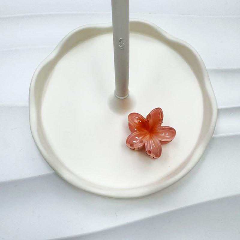 Europäische & Amerikanische Frangipani 4cm Strandurlaub Mode Haarspange