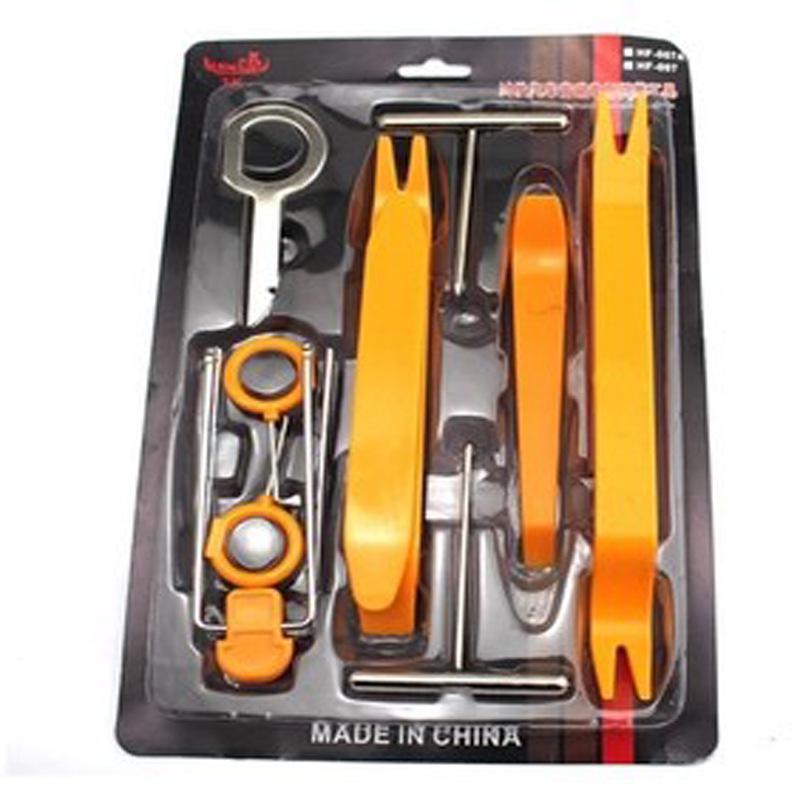 

12-Piece High Hardness Automotive Audio & Interior Door Panel Tool Set for Disassembly & Installation