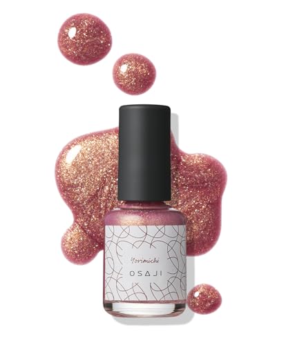

Osaji Uplift Nail Color [Protects nail moisture, quick-drying herbal extracts, beautiful gloss, and excellent color payoff] 10ml 13 Yorimichi [Side Tr