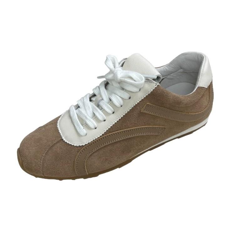 Sheepskin version~ retro casual sports shoes flat bottom round head lace-up German training shoes women's 2025 spring and autumn versatile Forrest Gu