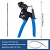 Household Fastening Belt Cutting/Tightening Tool Stainless Steel Cable Tie Pliers Cable Tie Gun Self-Locking Cable Tie Cutter