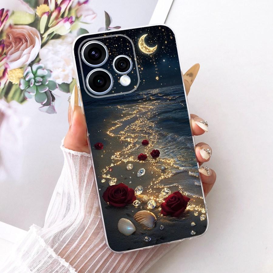 For OPPO Reno15 Reno 15F Case Cute Cat Painted TPU  Phone Case for OPPO Reno15 F Reno 15 CPH2825 Protective Soft Silicone Capa