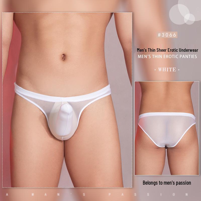 Erkek Seksi Hafif Nefes Alabilen Düşük Bel Flört İç Çamaşırı
