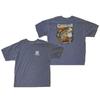 Camiseta Carolina Tar Heels "O Maior Peixe do Aquário" Frente e Verso - Camiseta Unisex XL