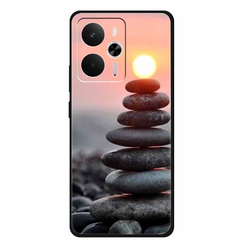 For Realme 14 Case Realme14 5G RMX5070 Phone Shell Soft Silicone Back Cover For Realme 14 Global Black TPU Funda Cute Capa Coque