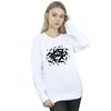 DC Comics Womens/Ladies Batman Bat Swirl Sweatshirt