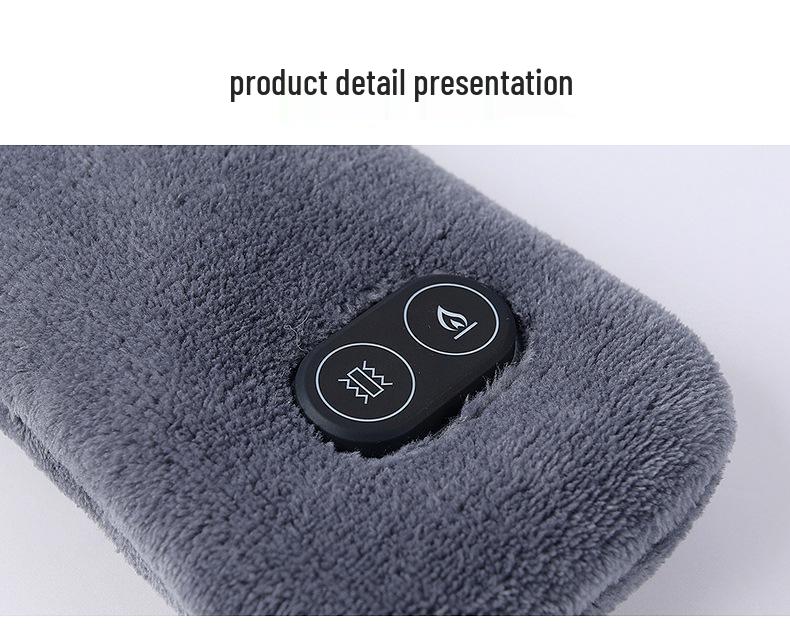Smart Heating & Massage Scarf - Dual Control, Black Technology