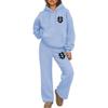 Unisex Trendy set mikiny a tepláků Y2K - Euro-americký Streetwear styl