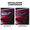 Smoke Black Pre Cut Car Headlight Protective Film For Volkswagen Tiguan MK3 5N MK2 Anti-Scratch High-Gloss Auto Vinyl Wrap Film