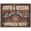 Metal Tin Signs Pistol Victory Wall Decoration Plaque Vintage Art Poster Iron Painting for Man Cave Home Cafe Garden Club Bar