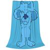 Blue's Clues Zeichentrick-Fernsehserie Flanell-Kuscheldecke Warm Gemütliche Tagesdecke für den Winter