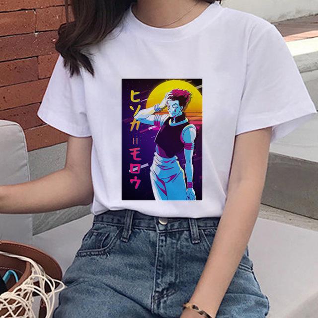 Hunter X Hunter Hisoka Morow Men's T-Shirt | Officially Licensed Black Short Sleeve Anime Graphic Tee