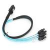 G0101 Mini SAS Cable 36P SFF‑8087 to 4SATA Server Data Line Computer Accessories