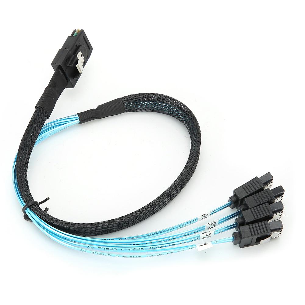 G0101 Mini SAS Cable 36P SFF‑8087 to 4SATA Server Data Line Computer Accessories
