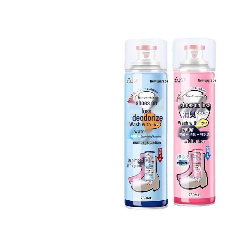 Shoe & Sock Deodorizing Spray: Antibacterial Odor Eliminator for Basketball Shoes & Cabinets