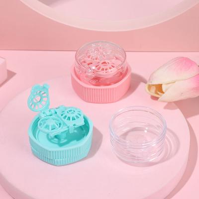 Travel Portable Manually Contact Lens Cleaner Case Glasses Lenses Box Glasses Lenses Container Glasses Storage Holder
